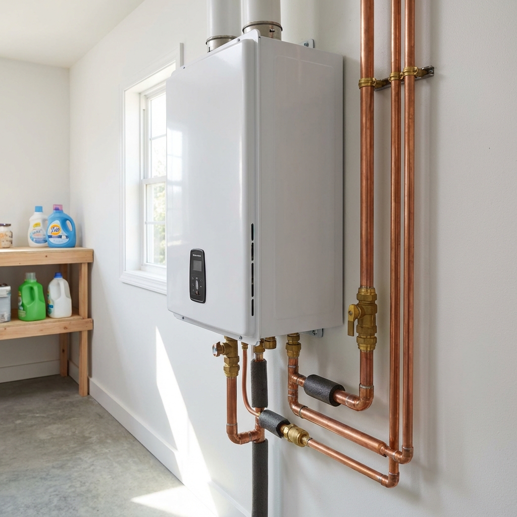 Chauffe-eau remplac&eacute; apr&egrave;s intervention